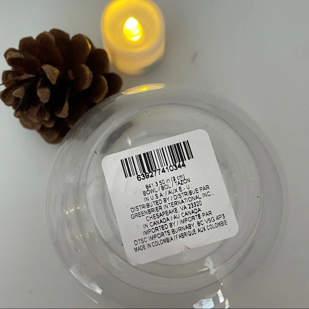 Clear Round Standing Makrame Hanging Bowl Flower Vase Glass Jar Candle Holder